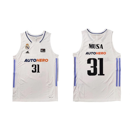 Real Madrid Camiseta Basket 1ª Equipación # 31 MUSA #