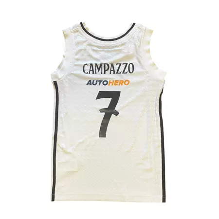 Real Madrid Camiseta Basket Niñ@ 1ª Equip 24/25 # 7 CAMPAZZO #