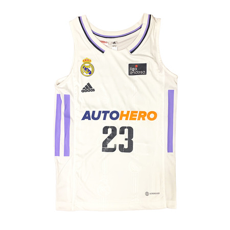 Real Madrid Camiseta Basket Niñ@ 1ª Equipación # 23 LLULL #