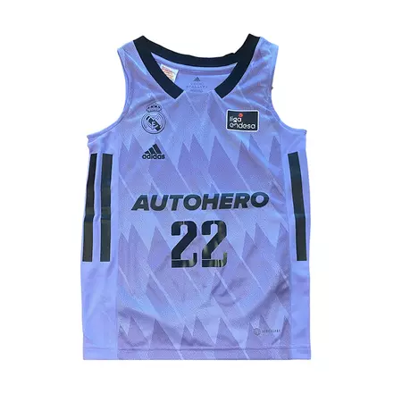 Real Madrid Camiseta Basket Niñ@ 2ª Equipación # 22 TAVARES #