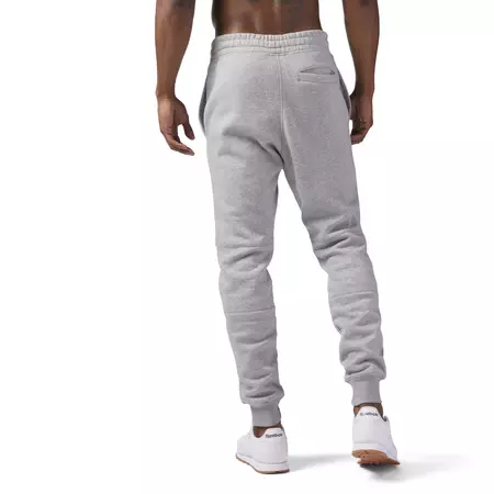 Reebok Classic Fleece Franchise Pants (Medium Grey Heather)