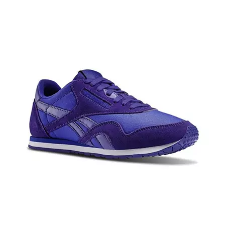 Reebok Classic Leather Nylon Slim Colors (purpura/blanco)