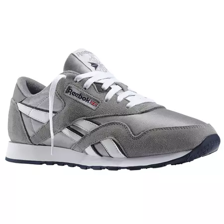Reebok Classic Nylon ( Platinum / Jet Blue)