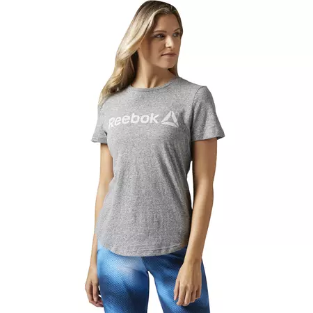 Reebok W Elements Prime Snow Melange Tee (grey)