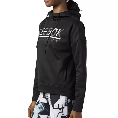 Reebok Workout BB Fleece OTHoodie W (black)