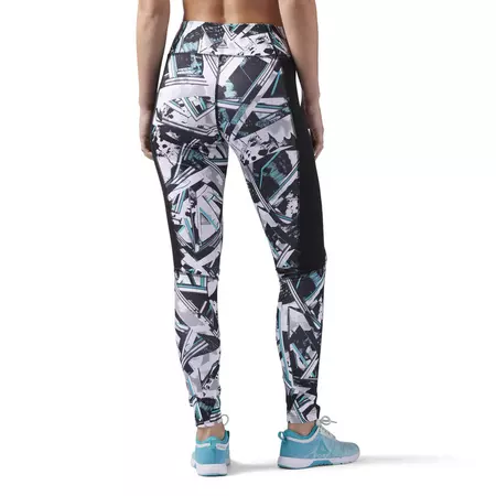 Reebok Workout Ready AOP Tight W "Wing Dim"