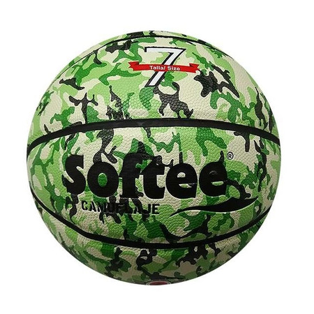 Balón Baloncesto Cuero Sintético Softee Camouflage (SZ.7)