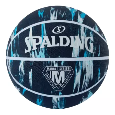 Balón Basket Spalding Marble Series Blue Navy (Talla 7)
