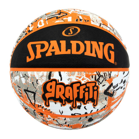 Balón Spalding Orange Graffiti Sz7 Rubber  (Talla 7)