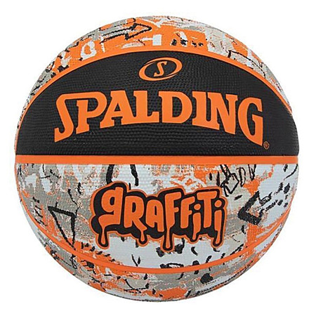 Spalding Orange Graffiti Sz5 Rubber (Talla 5)