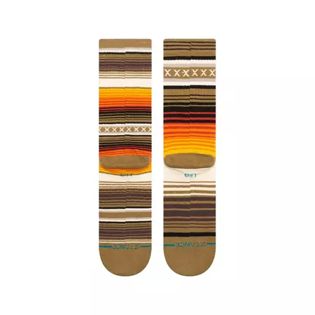 Stance Casual Curren ST Crew Sock Dark Green