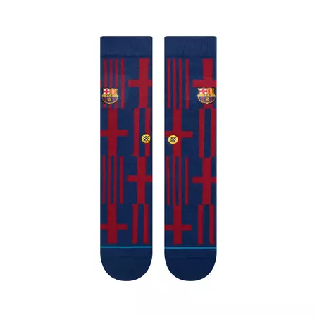 Stance Casual FC Barcelona Banner Crew Socks