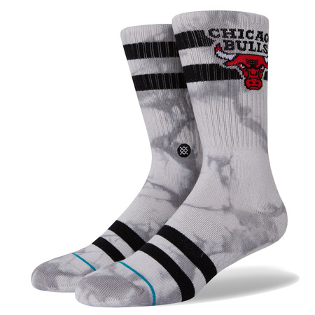 Stance Casual NBA Bulls Dyed Crew socks "Grey"