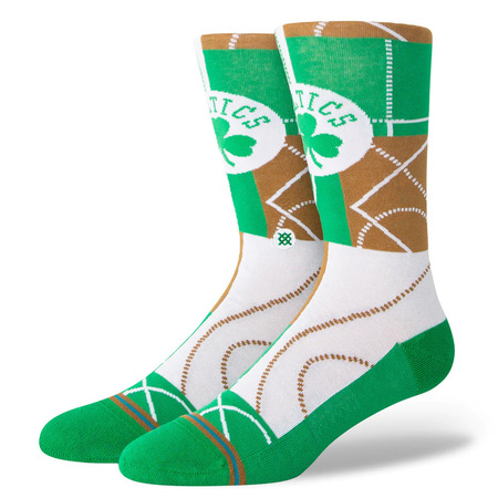 Stance Casual NBA Zone BOS Crew Socks