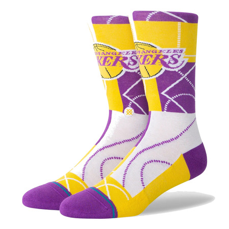 Stance Casual NBA Zone LAL Crew Socks