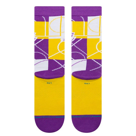 Stance Casual NBA Zone LAL Crew Socks