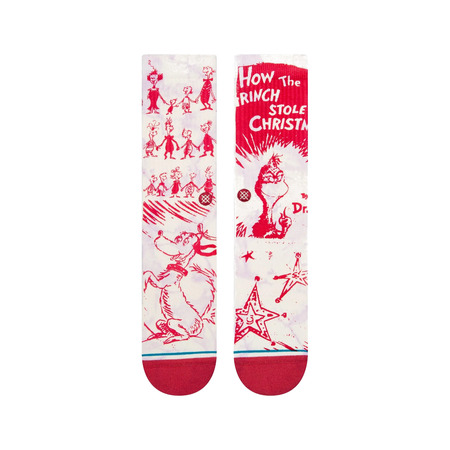 Stance Casual The Grinch Every Who Crew Sock