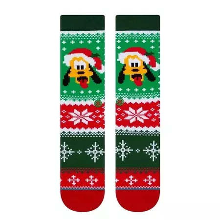 Stance Disney Pluto Claus Socks