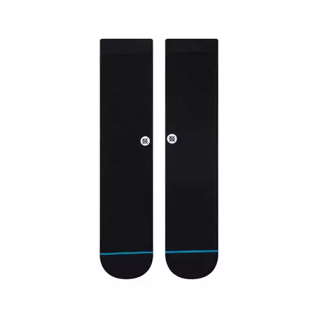 Stance Icon Classic Crew Socks "Black"