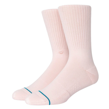 Stance Casual Icon Classic Crew Socks "Pink"
