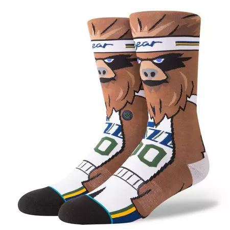 Stance Mascot Jazz The Bear Socks