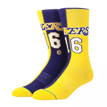Stance Lakers Split Jersey YEL