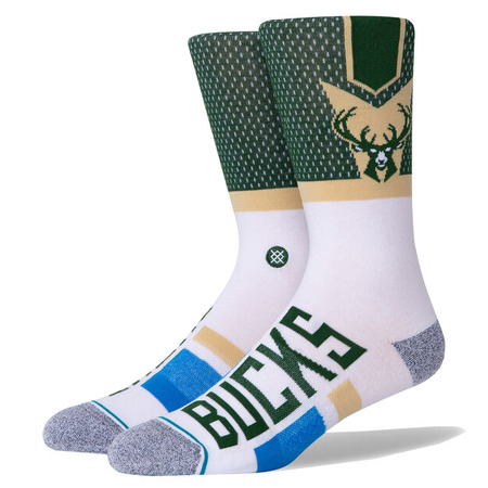 Stance NBA Bucks Shortcut 2 Socks "Green"