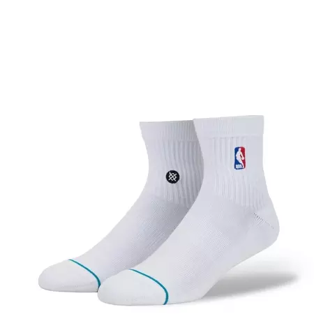 Stance NBA Logoman Quarter Socks