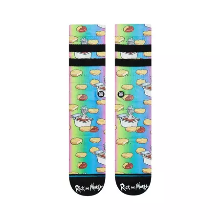 Stance Rick and Morty Dipping Sauce Socks