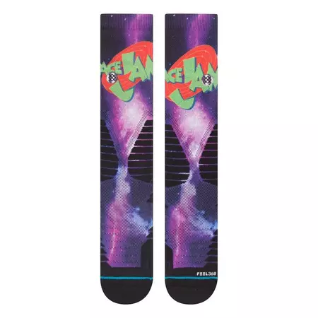 Stance Space Jam Galaxy Socks PUR
