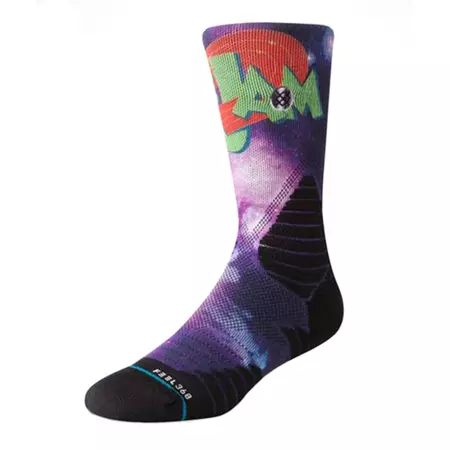 Stance Space Jam Galaxy Socks PUR