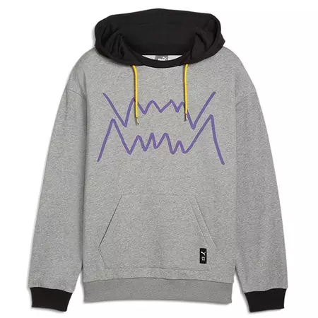 Sudadera Capucha Basket Puma Jaws Core 2.0 "Medium Gray"