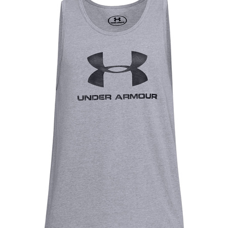 UA Men's Sportstyle Logo Tank "Gray"