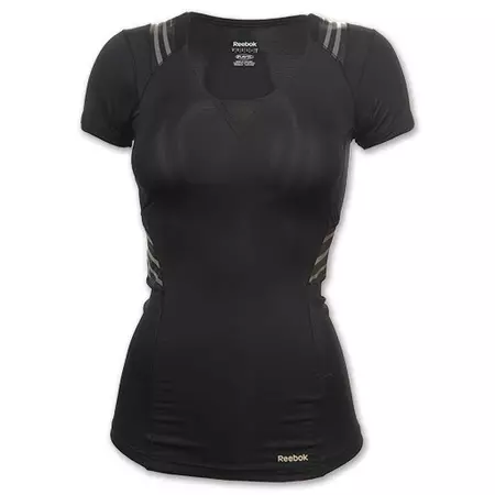 Reebok EasyTone Short Top Sleeve (negro)