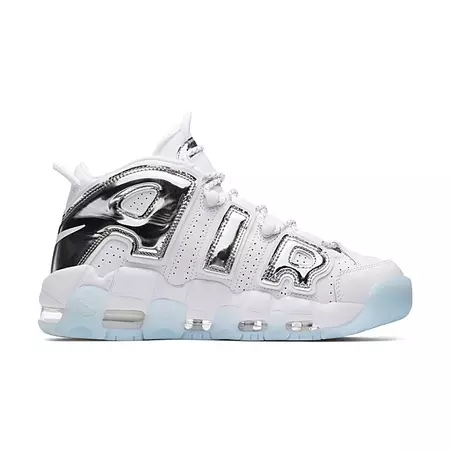 Wmns Nike Air More Uptempo "Chrome" (100)