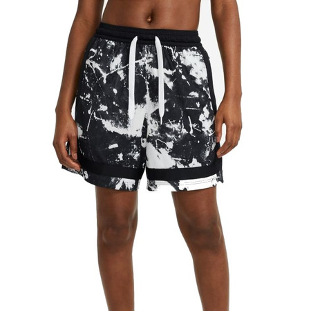 WMNS Nike Crossover Basketball Printed Shorts "Black/White"