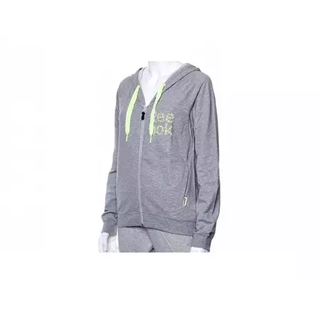Reebok Sudadera Full Zip (Gris)