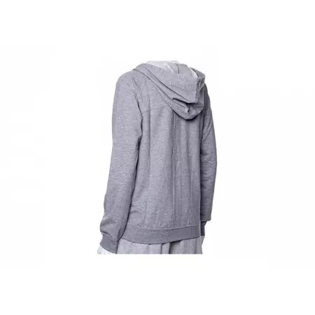 Reebok Sudadera Full Zip (Gris)