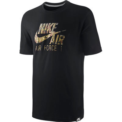 Camiseta Air Force 1 Camo (010/negro)