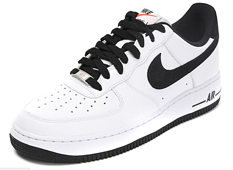 nike air force one blancos con negro