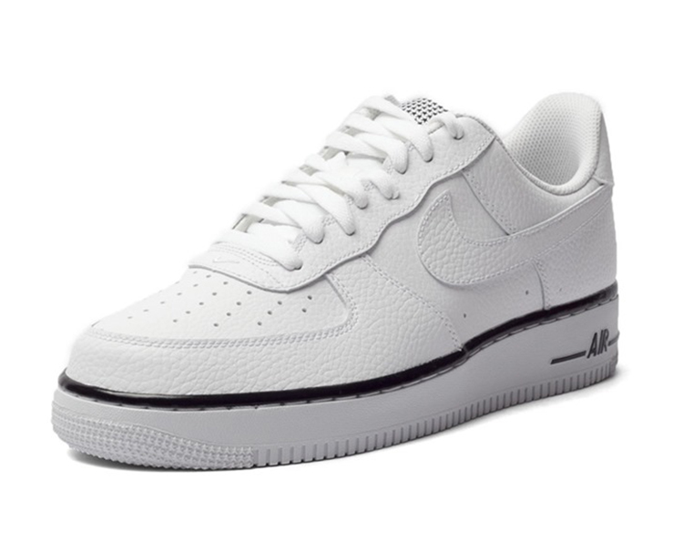 Nike air force blancas con linea negra outlet
