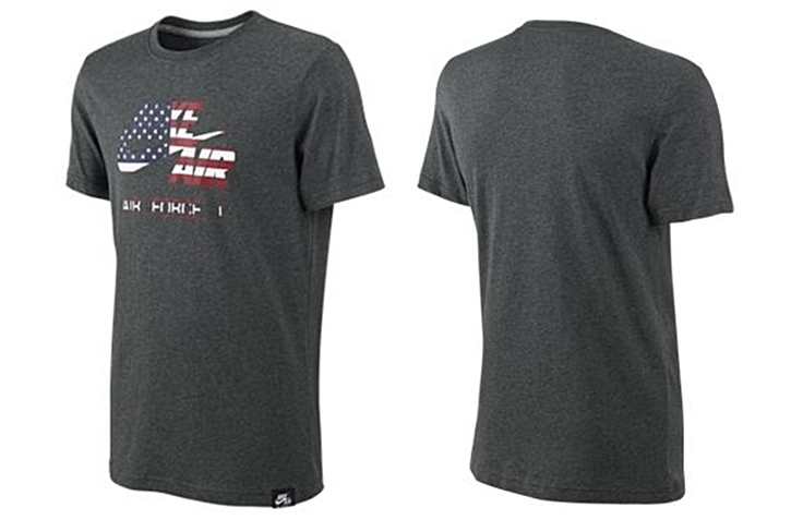 comprender Orgullo dulce Nike Camiseta Air Force 1 USA (gris) - manelsanchez.com