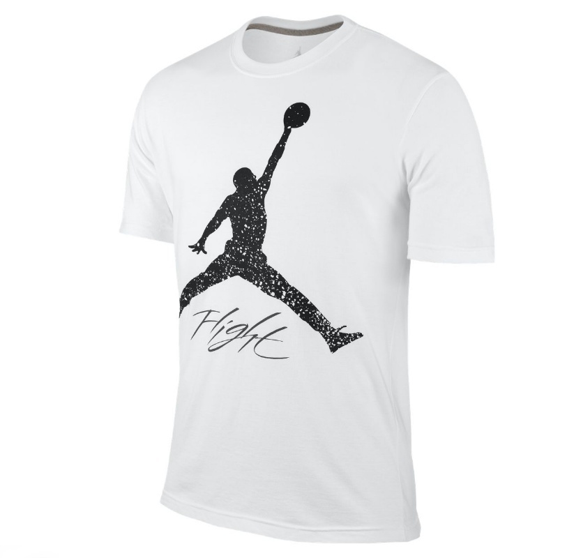 Camiseta Jordan Flight Jumpman 100 blanco