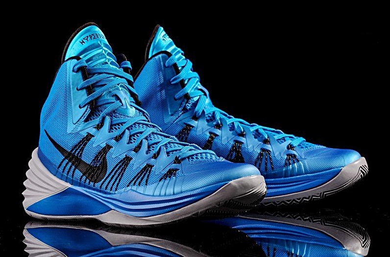 nike hyperdunk azul