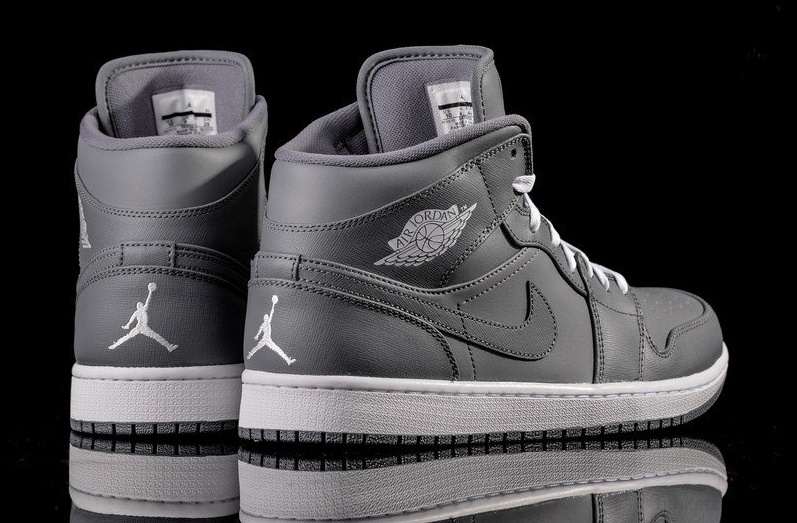 jordan 1 blanco con gris