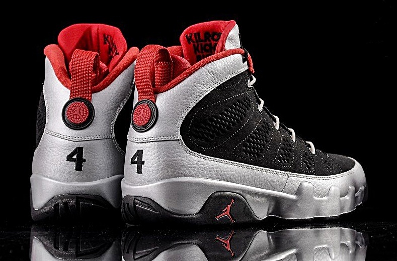Jordan 9 rojo con blanco Clearance