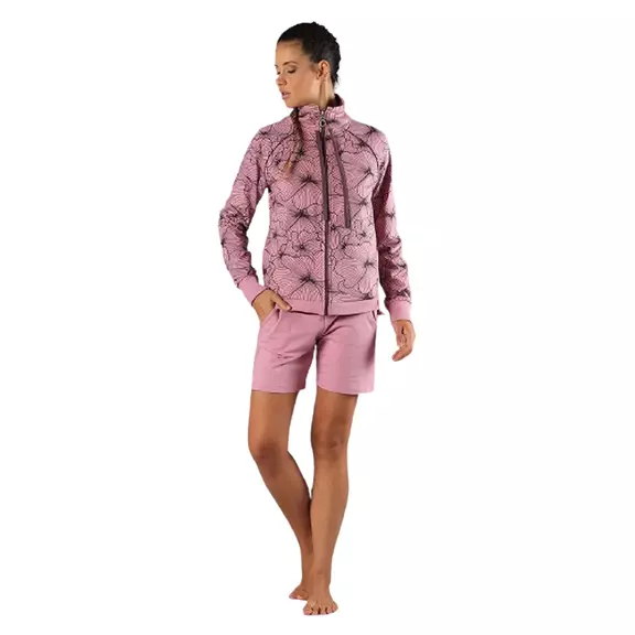 Campagnolo Women's Sweatshirt with Floral Print "Pink"
