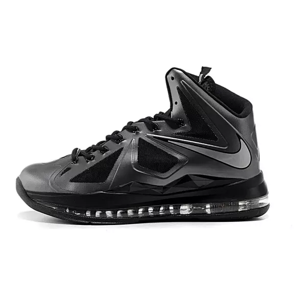 Lebron X "Black Diamond" (001/negro/metal)