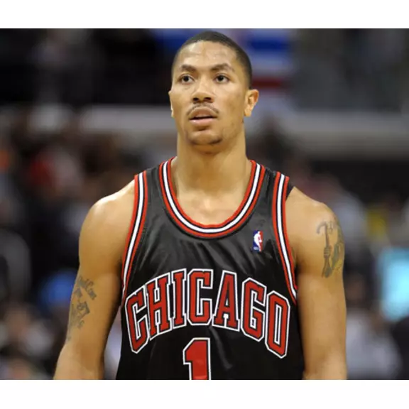Adidas Camiseta Réplica Rose Bulls (negro/rojo/blanco)