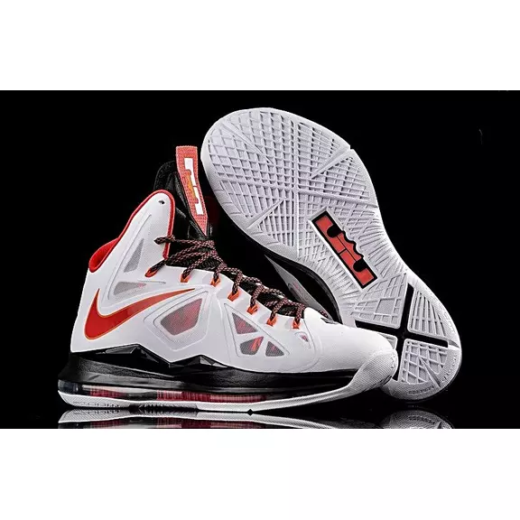 Lebron X "Heat Home" (100/blanco/rojo/negro)